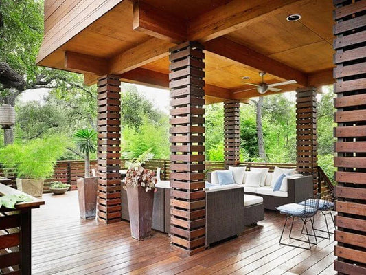 How to Decorate Deck Support Columns