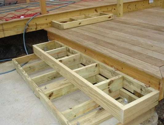 Building Box Steps and Stairs for Decks